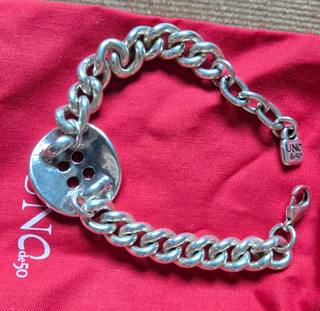 Bracciale Uno de 50 maglia con bottone