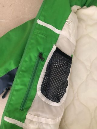 Chaqueta de esquí O'Neill verde y gris