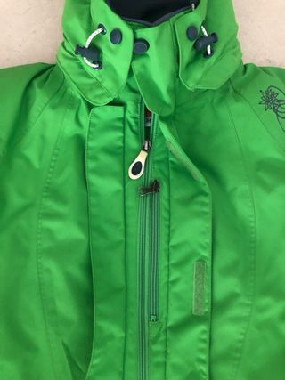 Chaqueta de esquí O'Neill verde y gris