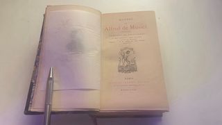 Libri Antichi - Opere di Alfred de Musset. Anno: 1880