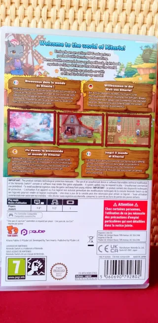 🆕KITARIA FABLES NINTENDO SWITCH NUEVO.