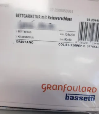 Due copripiumini Granfoulard Bassetti 135x200