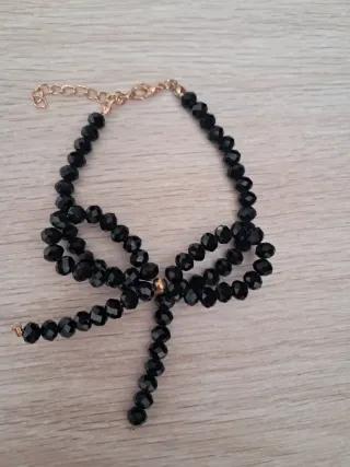 Pulsera y pendientes de corazón