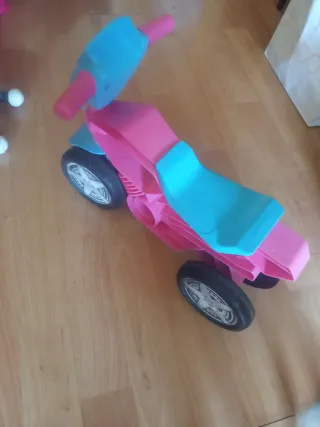 Correpasillos Moto Rosa y Azul