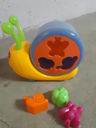 Juguete de encaje de caracol