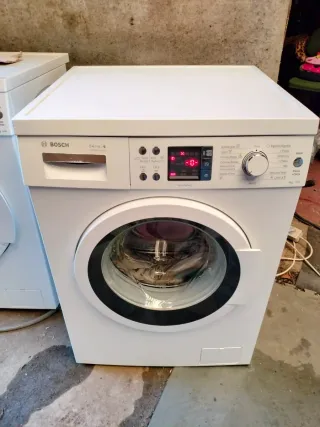 Lavadora Bosch Serie 6 8kg Blanca
