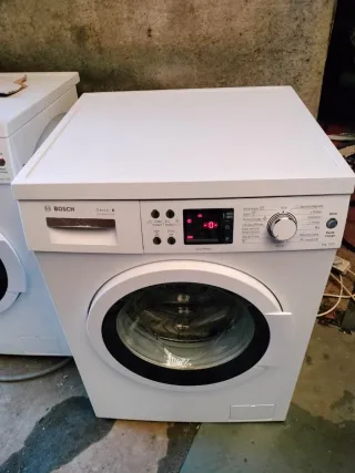 Lavadora Bosch Serie 6 8kg Blanca
