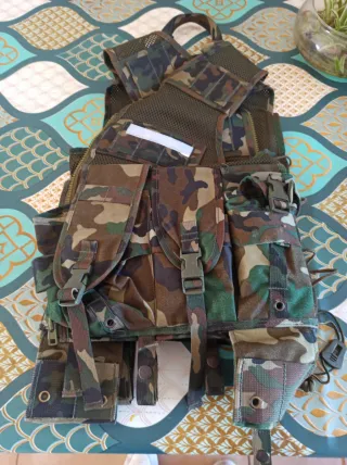 Peco o atalaje Ejército de Tierra. Ajustable