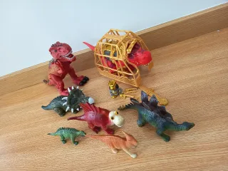 Conjunto de 7 dinosaurios de juguete