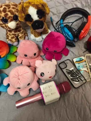 Lote Juguetes Niña Peluches y Accesorios