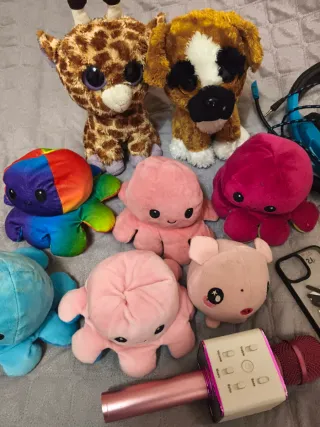 Lote Juguetes Niña Peluches y Accesorios