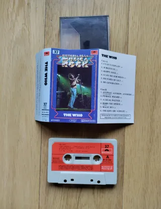 Cinta cassette The Who año 1982