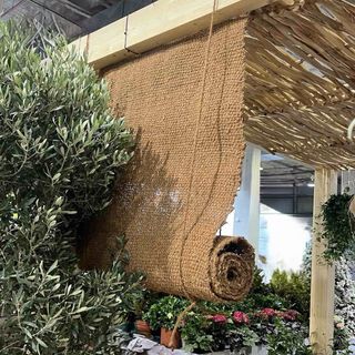 Tappeto in fibra di cocco per esterni 1x3m