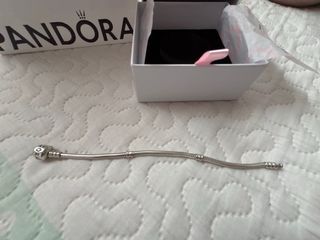Pulsera Pandora 15cm Plata