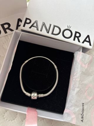Pulsera Pandora 15cm Plata