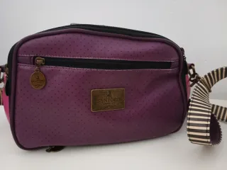Bolso Santoro London Rosa y Morado