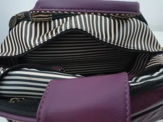 Bolso Santoro London Rosa y Morado