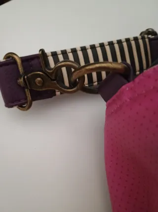 Bolso Santoro London Rosa y Morado