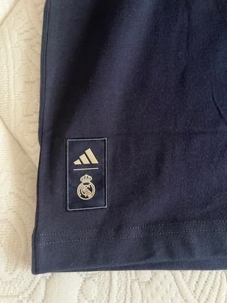 Camiseta Adidas Hombre Talla M Azul Marino 1957