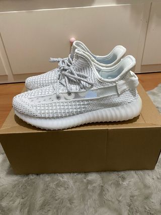 Adidas Yeezy 350 Boost V2 Gris Blanco