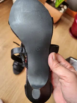 Sandalias de fiesta Marypaz negras