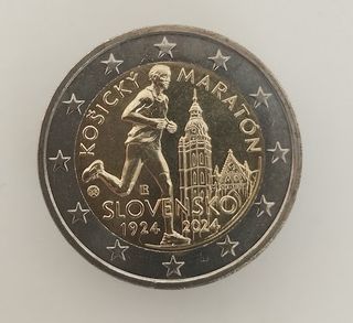 🇸🇰 2€ Eslovaquia 2024 Maratón Košický