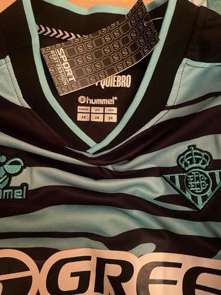 Equipación Betis talla 10