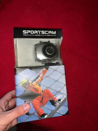 Cámara Sportscam (tipo GoPro)