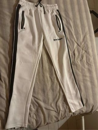 Pantaloni Palm Angels bianchi taglia XS/S