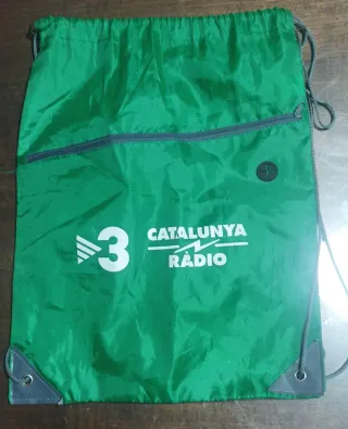 Mochila plegable verde