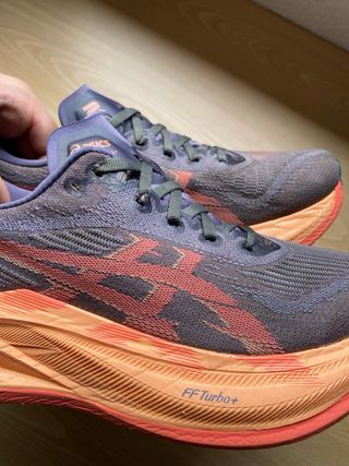 Asics Superblast 2 Morado Naranja