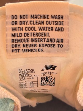 Zapatillas New Balance Beige/Gris