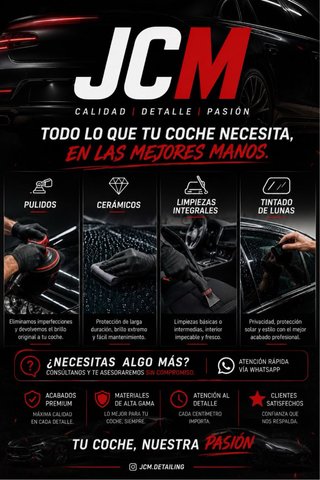 JCM Detailing – Limpieza y Pulido de vehiculos