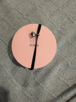 Pulsera Tous Oso Rosa y Perla