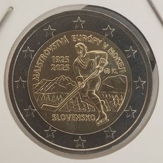 🇸🇰 2€ Eslovaquia 2025 Hockey