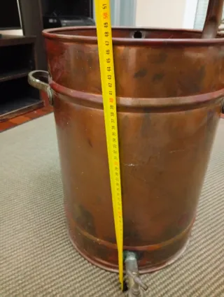 Alambique Antiguo Grande Cobre