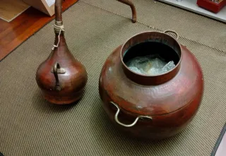 Alambique Antiguo Grande Cobre