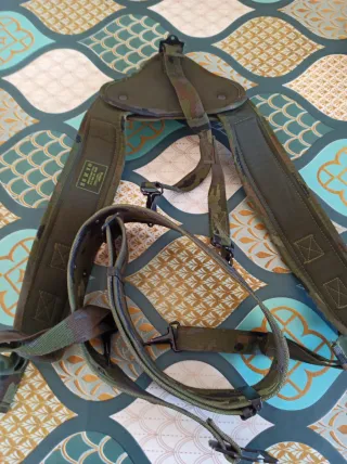 Correaje Ejército de Tierra. Ajustable con ebilla