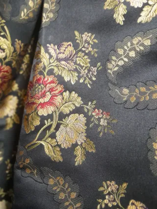 Traje de Fallera Negro y Dorado, completo