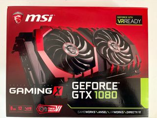 Tarjeta Gráfica MSI GeForce GTX 1080 8GB Gaming X