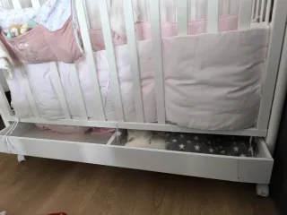 Cuna Giordani blanca