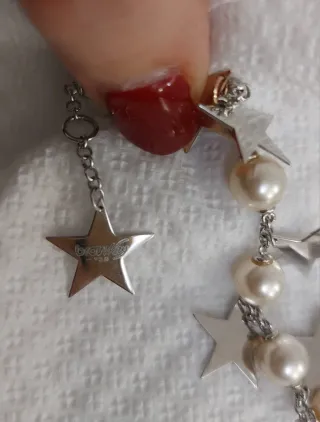 Bracciale Brosway Argento Perle Stelle