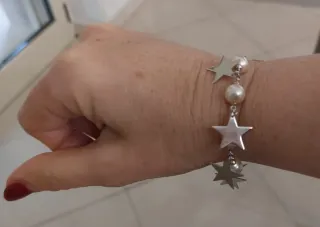 Bracciale Brosway Argento Perle Stelle