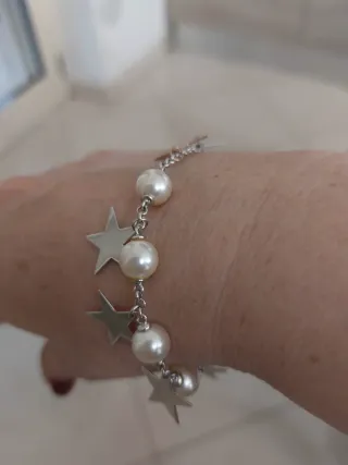 Bracciale Brosway Argento Perle Stelle