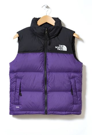 Chaleco The North Face Negro/Morado Talla XL