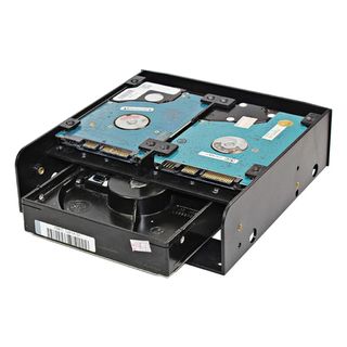 Soporte 5'25" para varios SSD/HDD