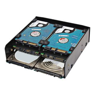 Soporte 5'25" para varios SSD/HDD