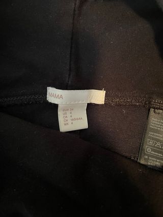 Pantalón premamá negro