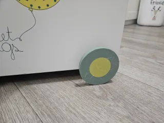 Carrito Andador Juguetero montessori de madera