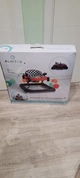 Andador bebé coche carreras